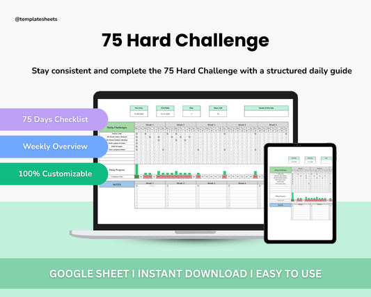 75 Hard Challenge Tracker