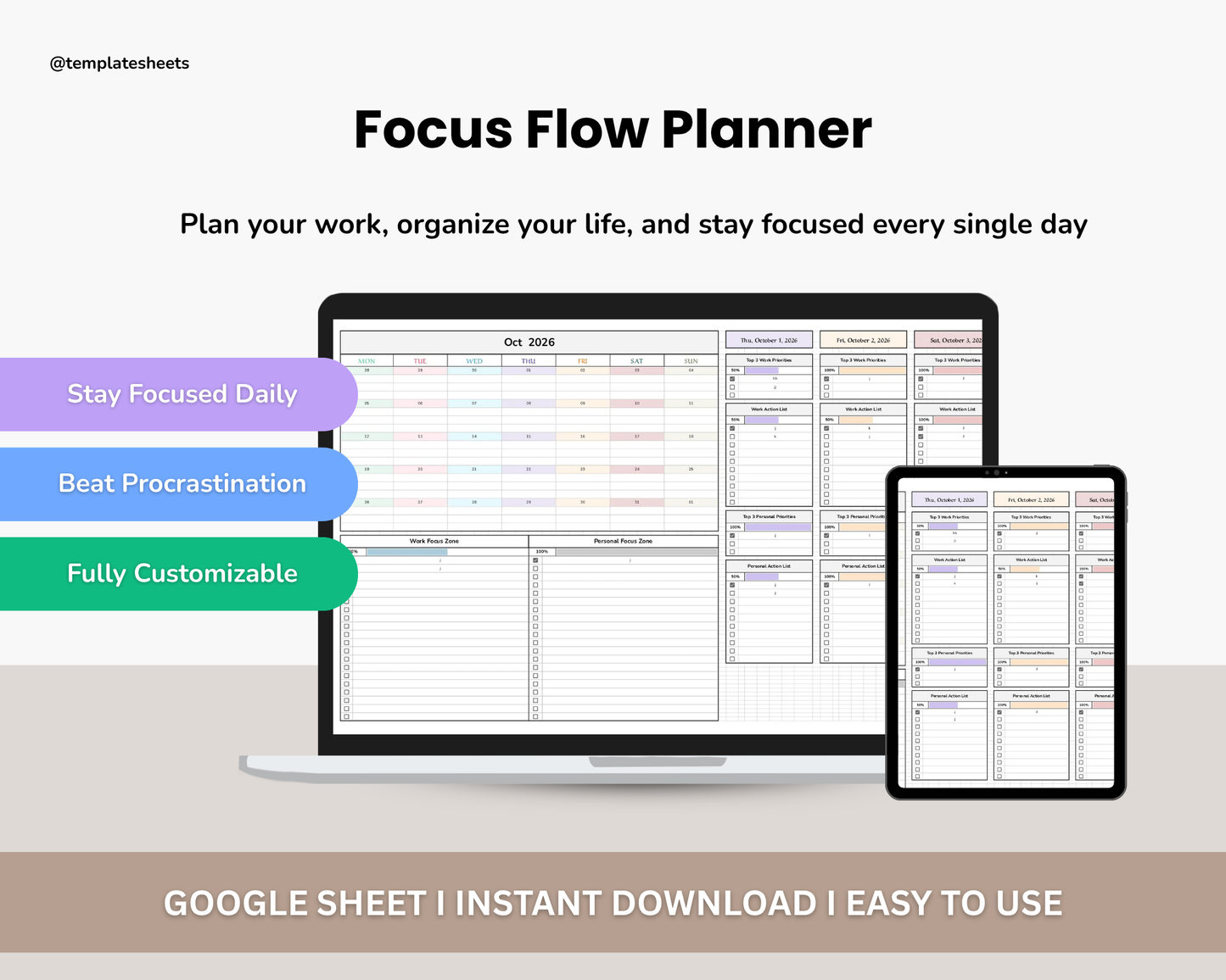 Focus Flow Planner