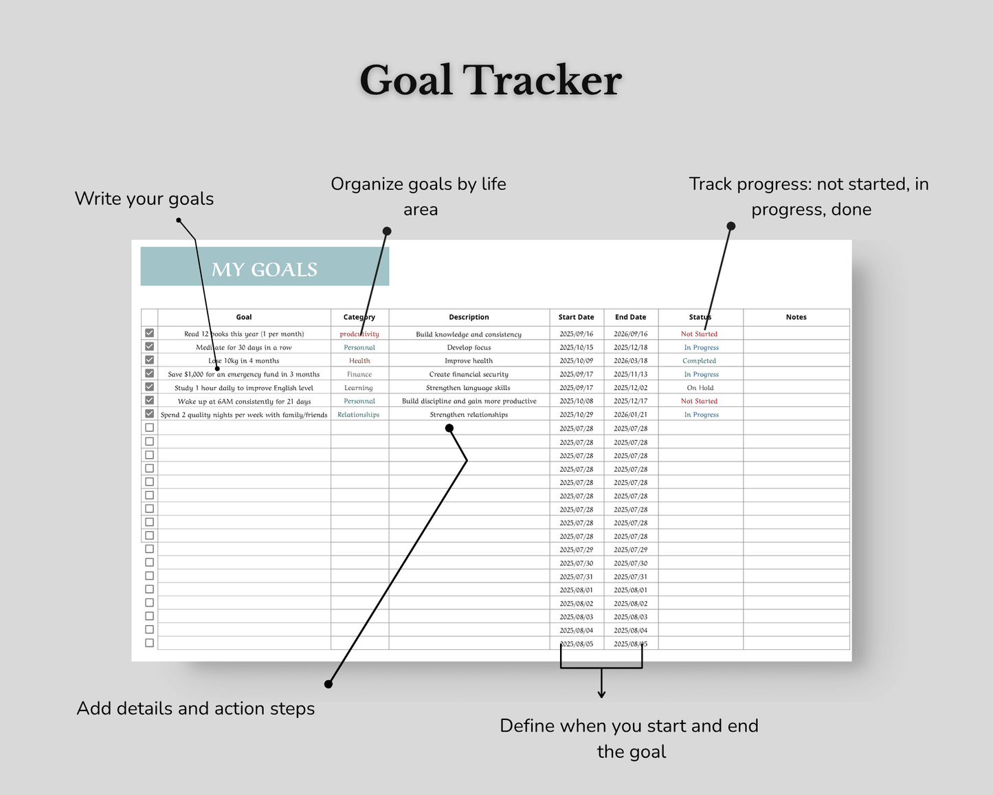 Goal Tracker