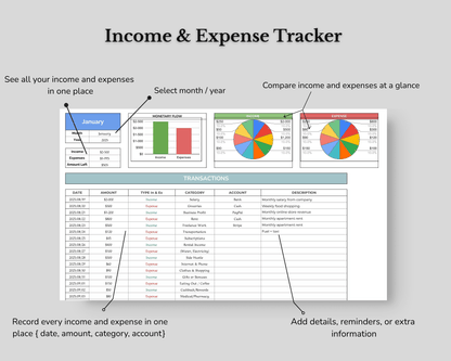 Income & Expense Tracker