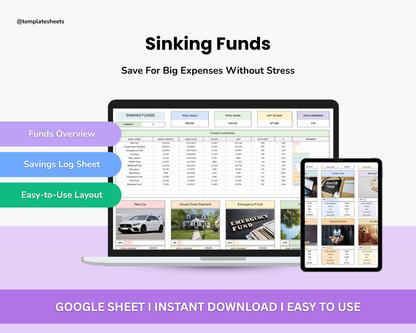 Sinking Funds Tracker