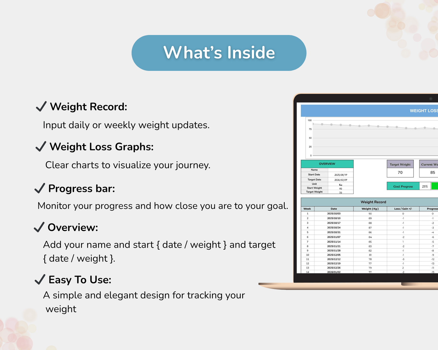 Weight Loss Tracker