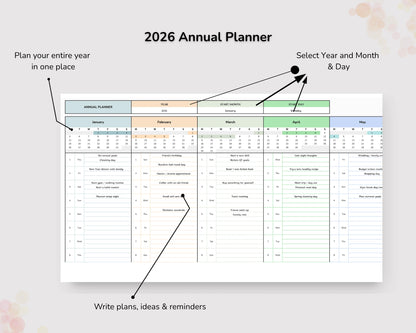 Annual Planner