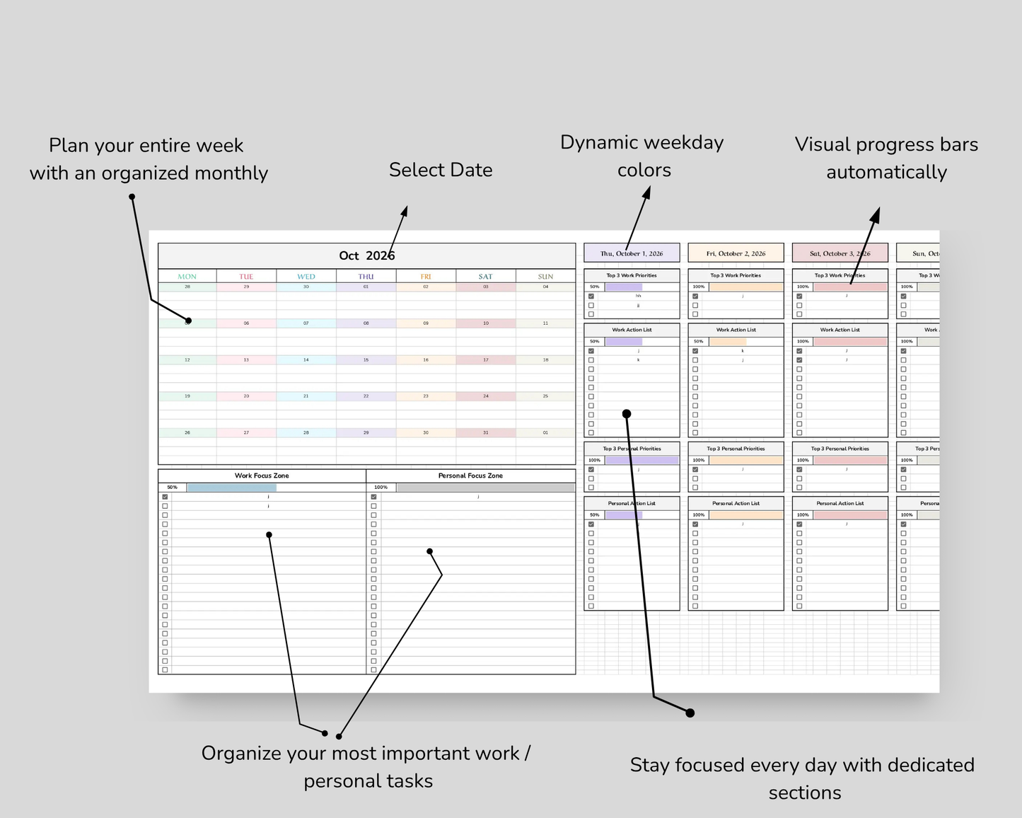 Focus Flow Planner