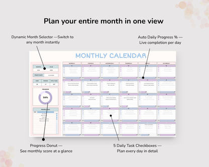 Monthly Calendar