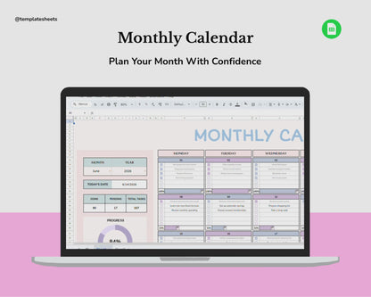 Monthly Calendar