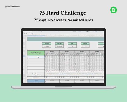 75 Hard Challenge Tracker