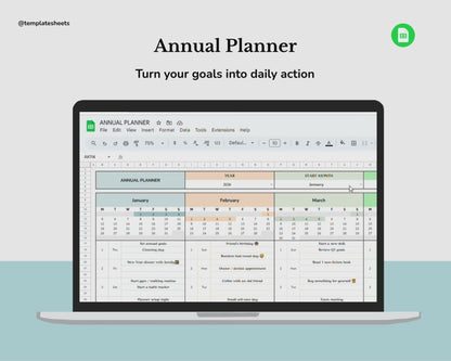 Annual Planner