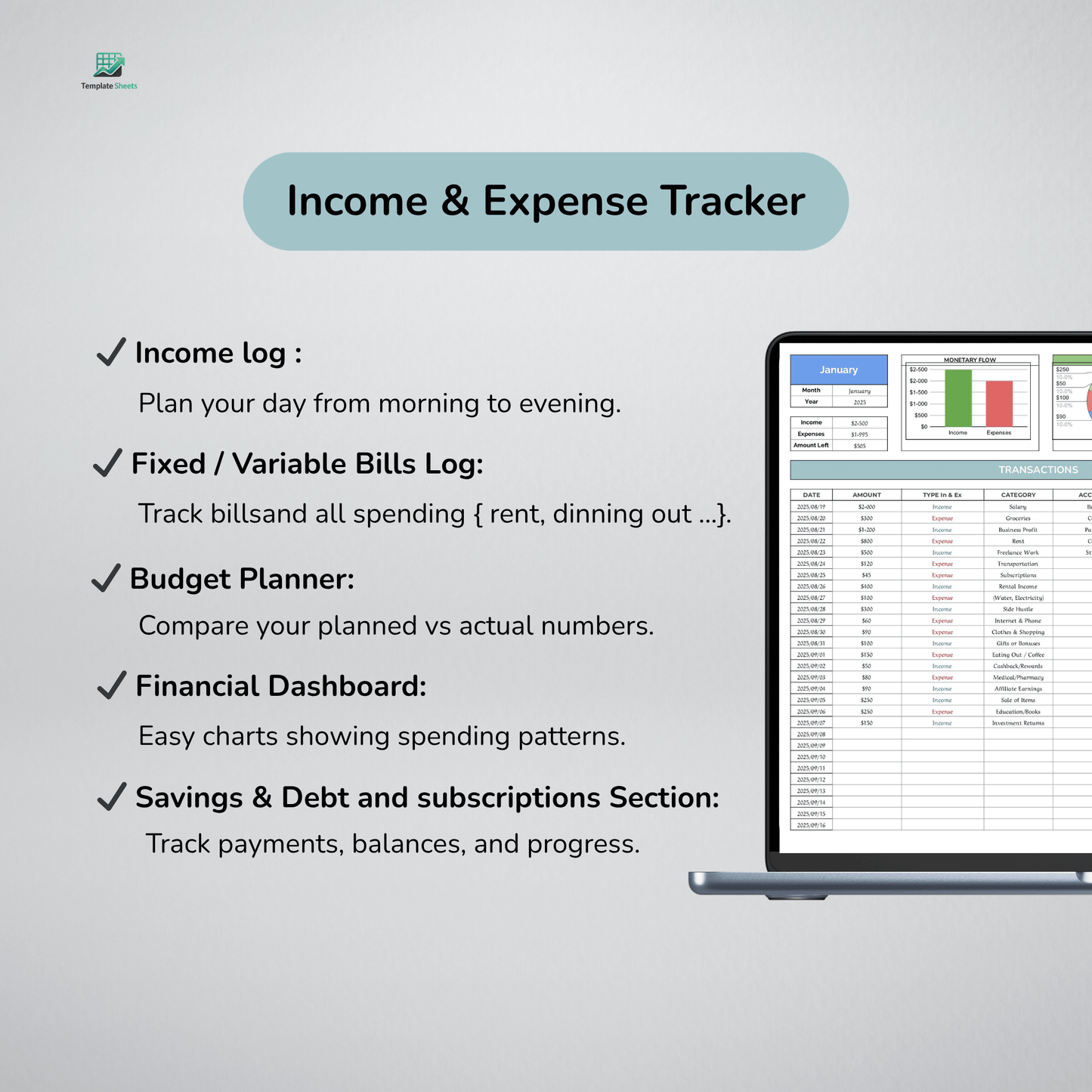 Money Management Bundle